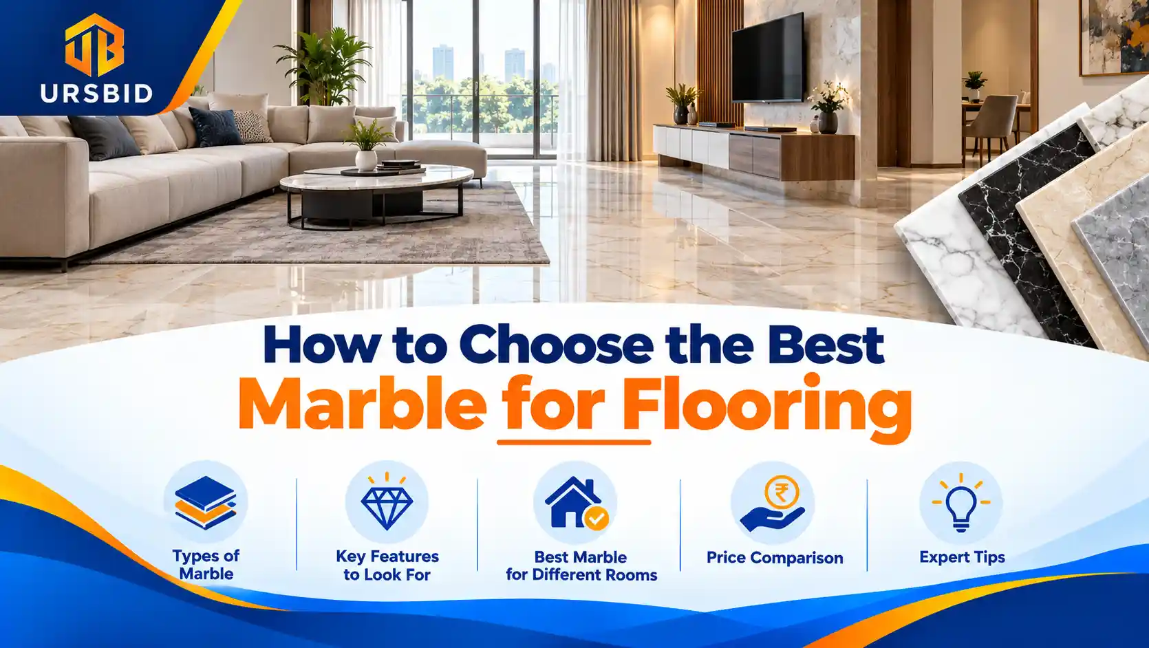 How to Choose the Best Marble for Flooring: A Buyer Guide